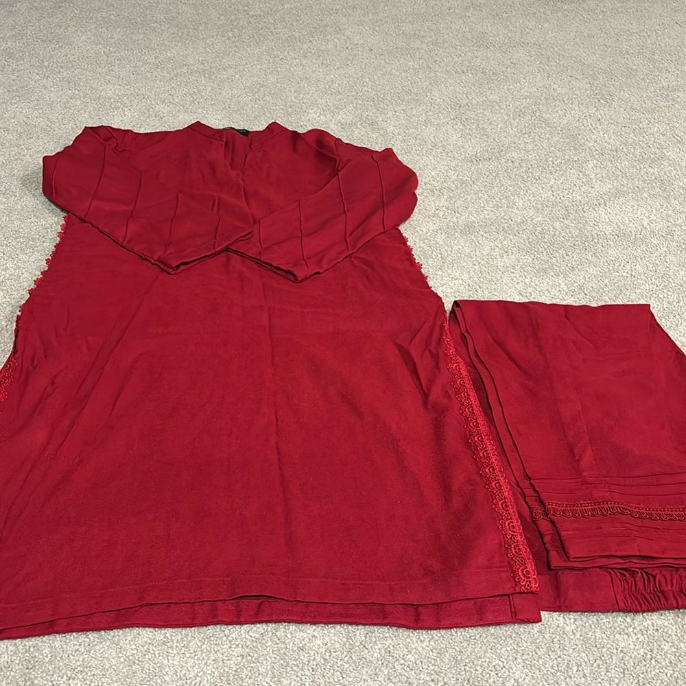 Linen pants and shirt
